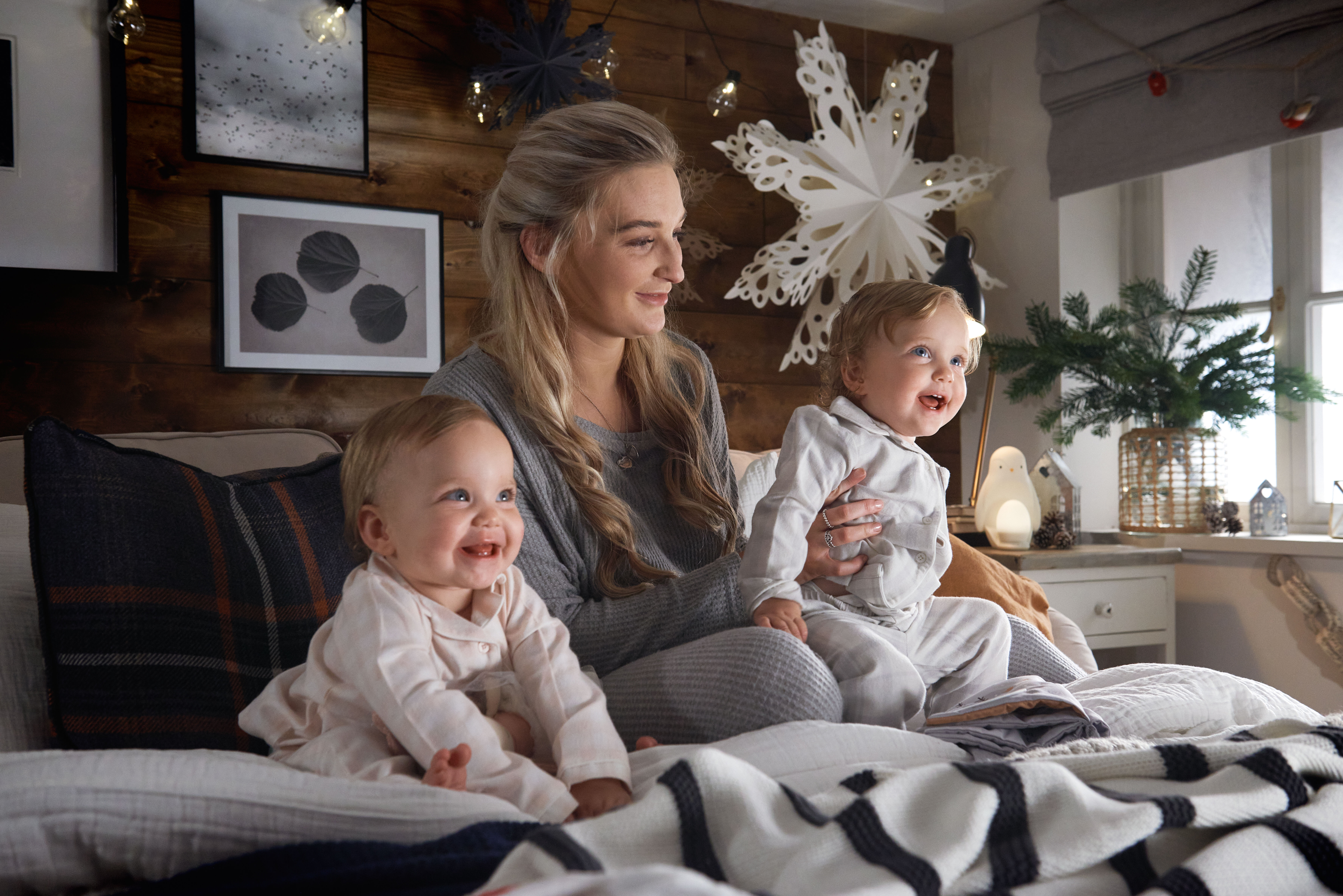 Pink Gingham Woven Pyjamas image number 9