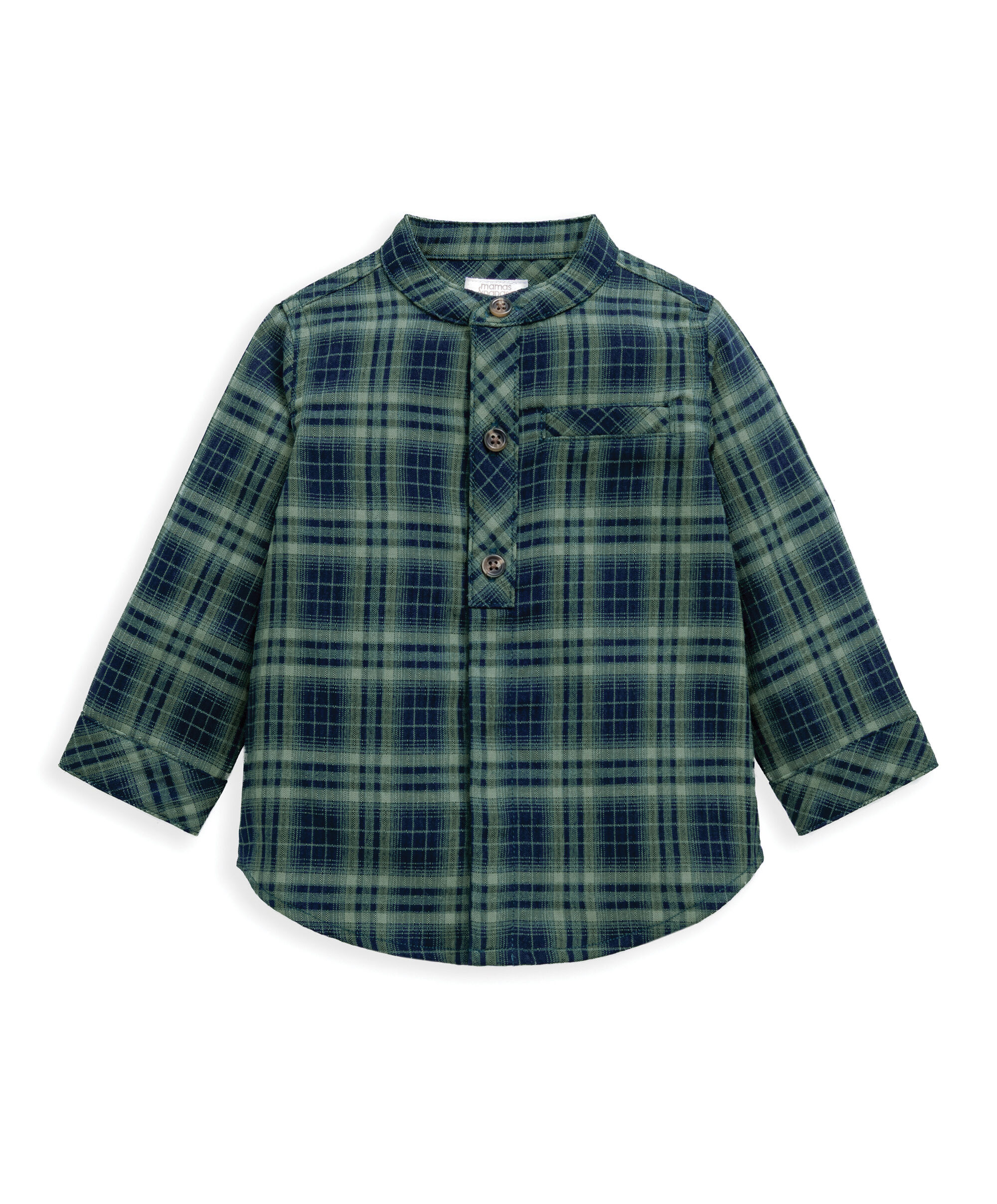 Green Check Shirt image number 2