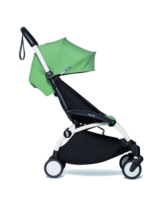 YOYO2 Stroller White Frame with Peppermint 6+ Color Pack image number 2