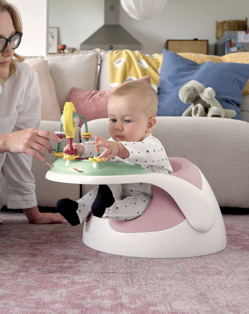 Baby Snug & Activity Tray - Blossom image number 1