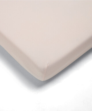 Pink Single Cotbed Fitted Sheet