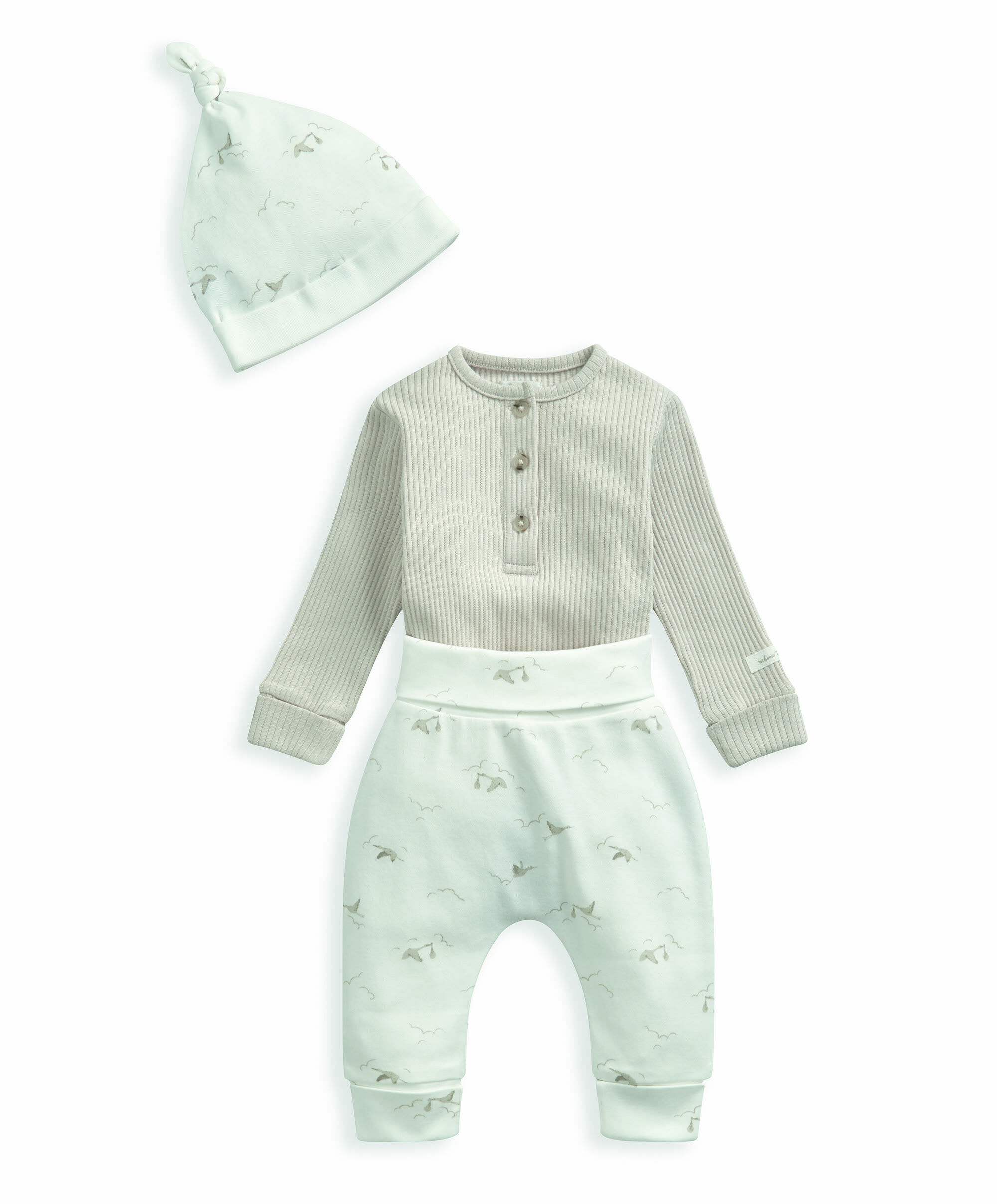 3 piece Stork My First Outfit Set image number 2