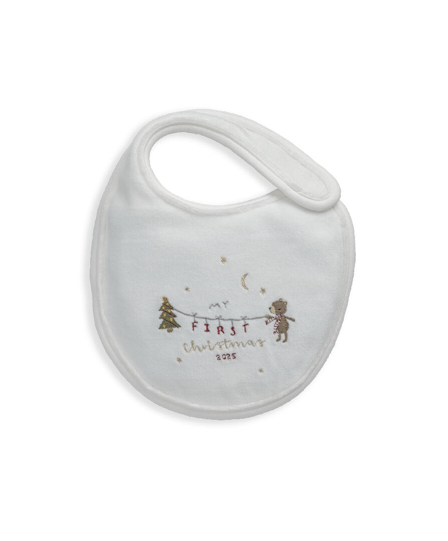 My First Christmas Bib image number 2