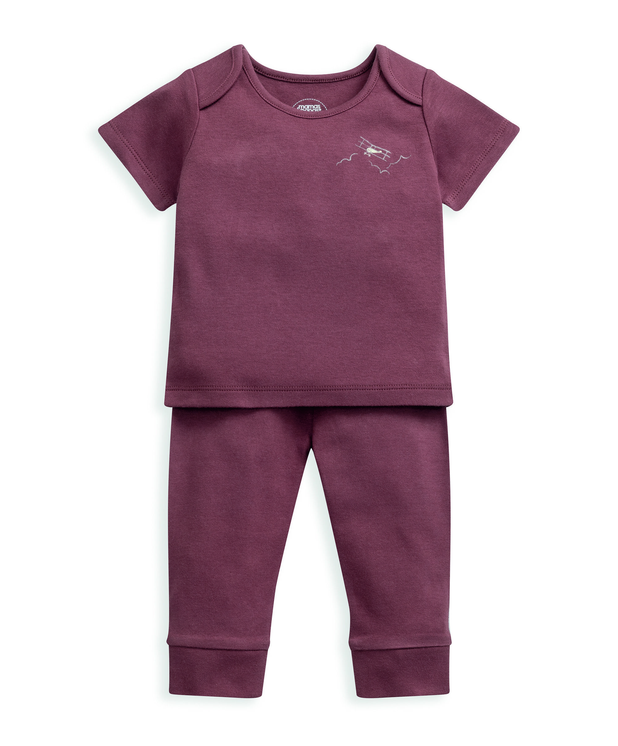 2 pack Nostalgic Travels Jersey Pyjamas image number 3