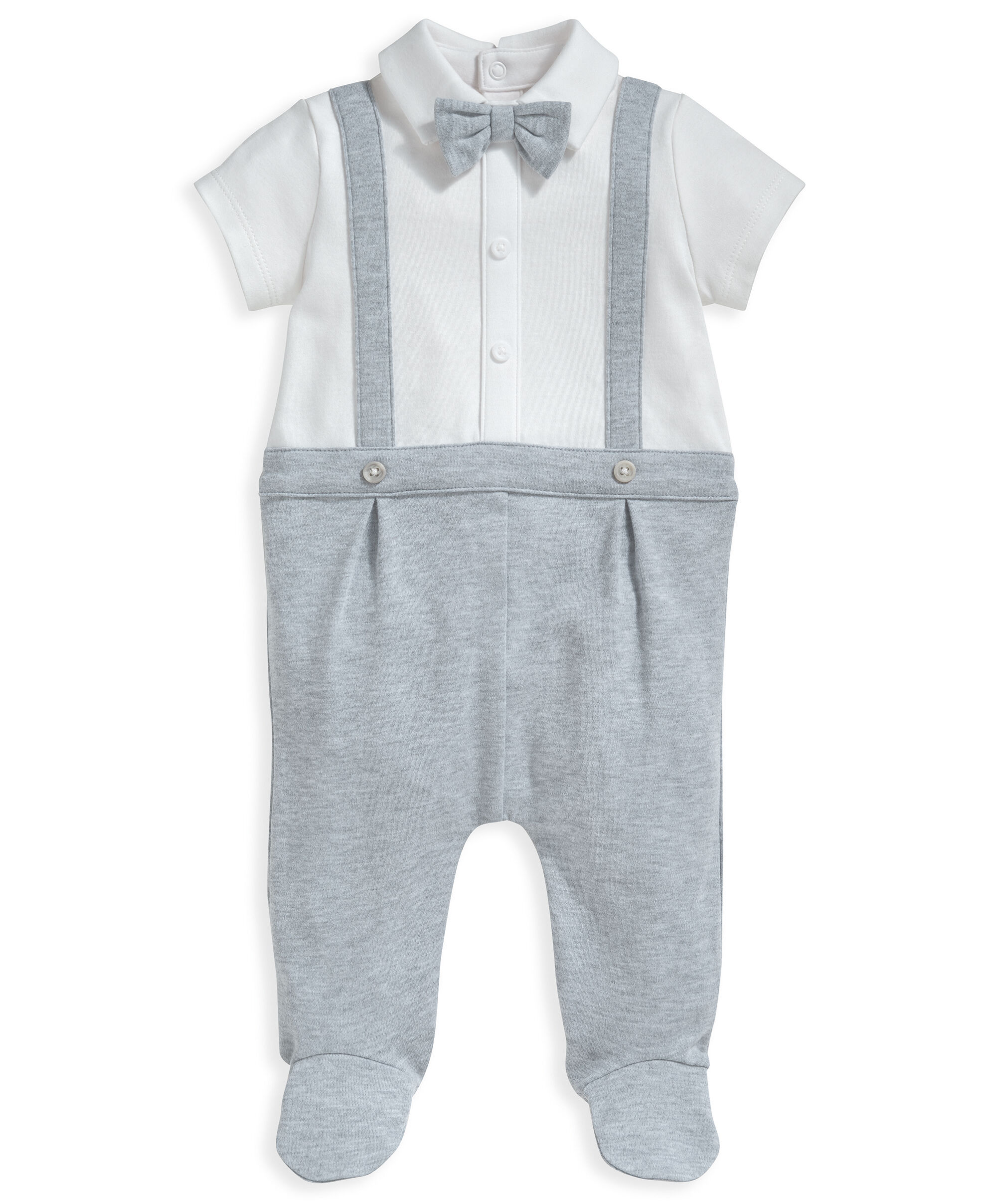 Grey Mock Braces All In One image number 1