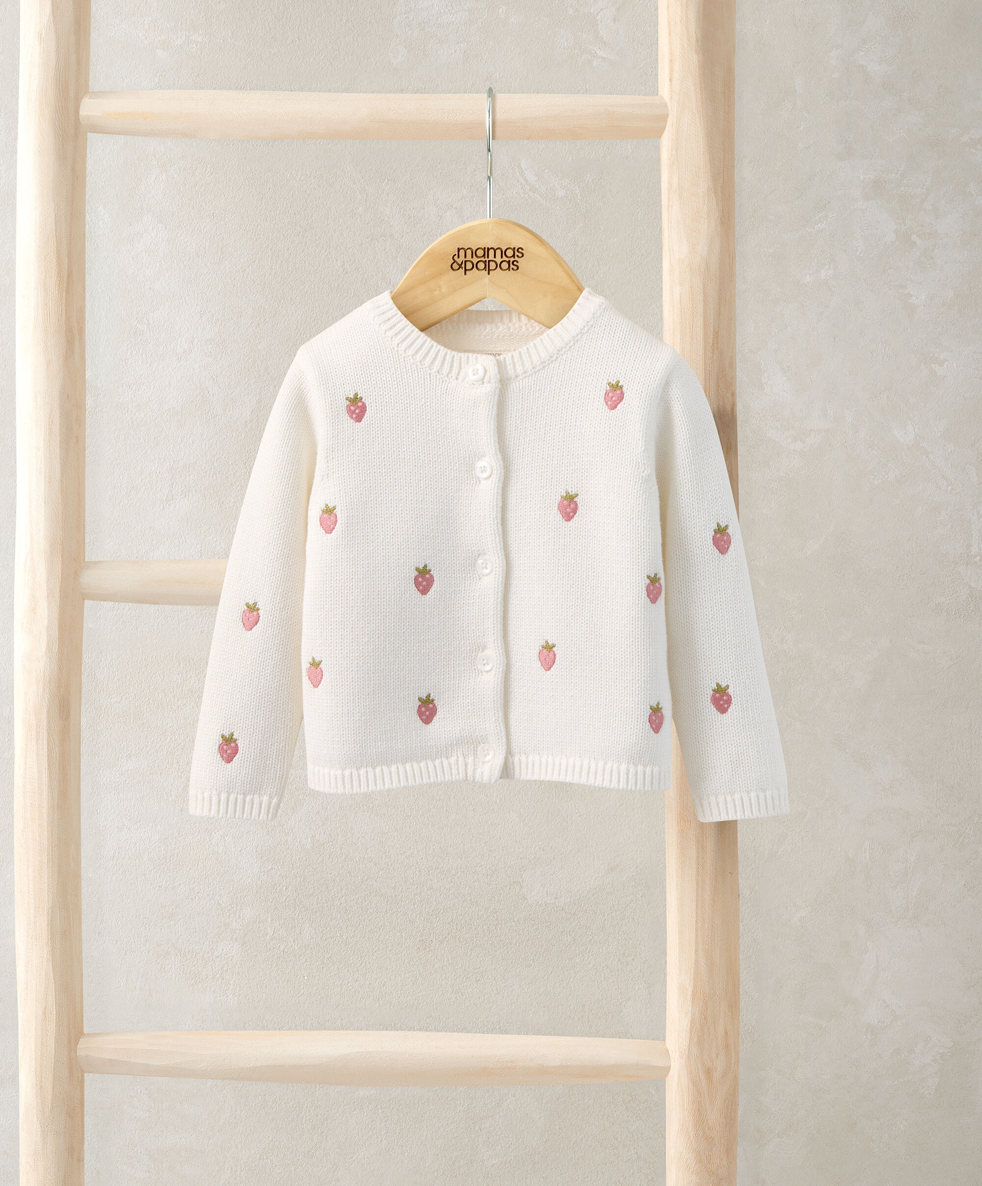 Pink Strawberry Cardigan