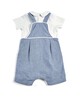 Shortie Dungaree & Polo Shirt Set image number 2
