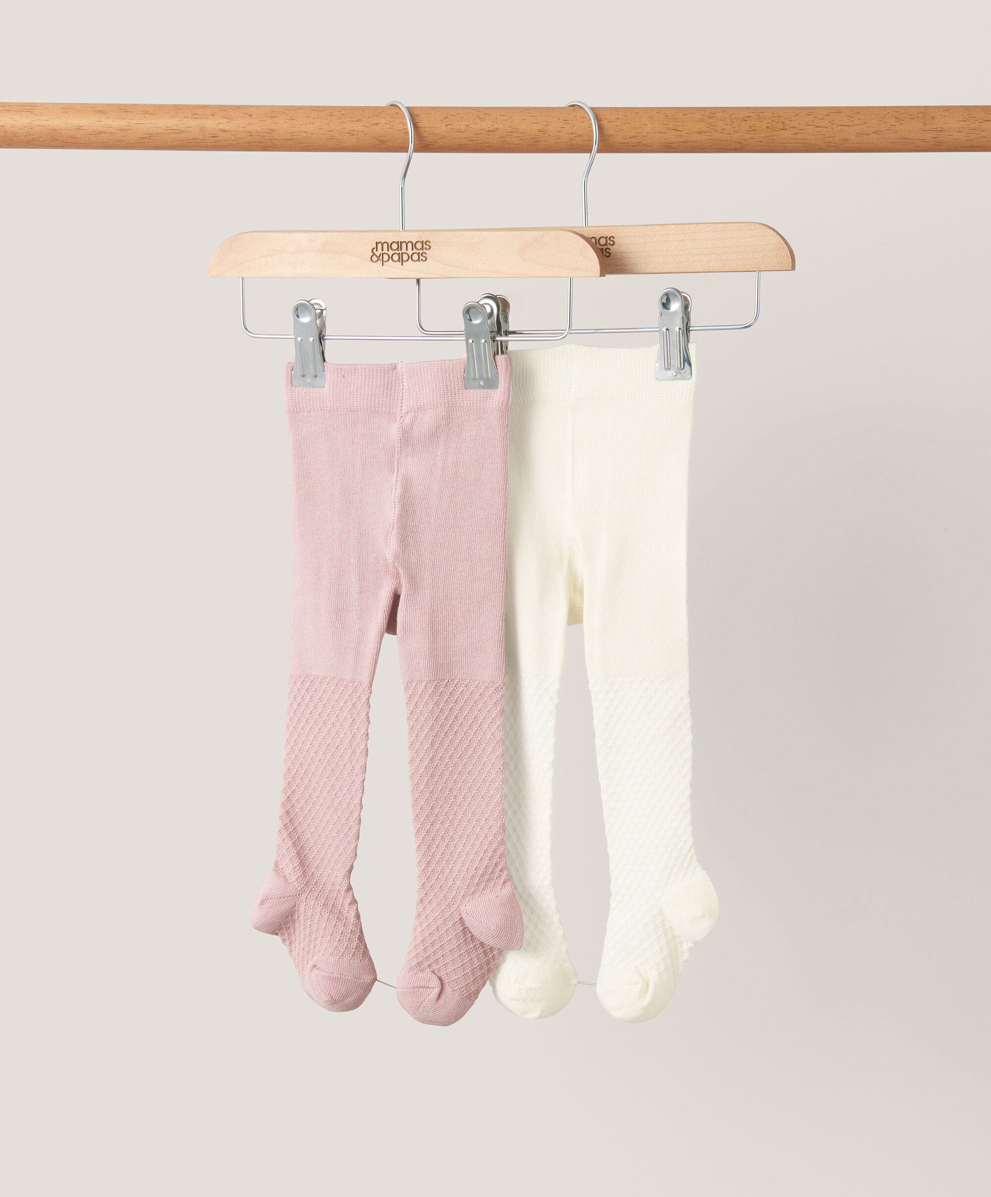 Girls Tights (Set of 2) - Multi image number 1