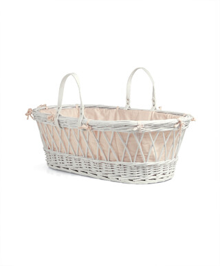 Welcome to the World - Floral Moses Basket
