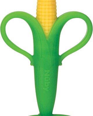 Nuby Silicone Corn Teether