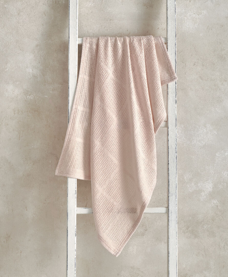 Cellular Blanket 70x100cm - Pink
