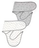Swaddle Wraps  (pack of 2) - Grey image number 1