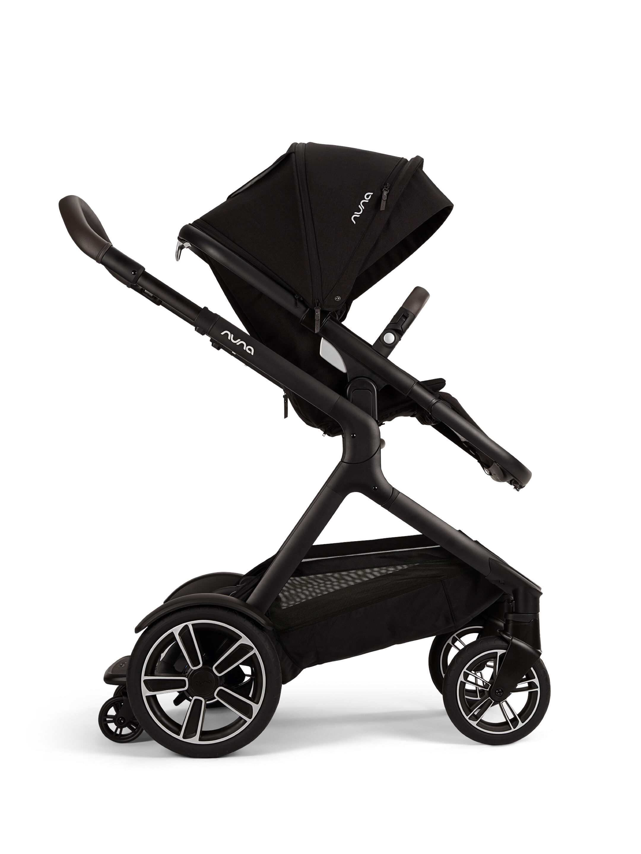 Nuna Demi Next Convertible Stroller - Caviar image number 3