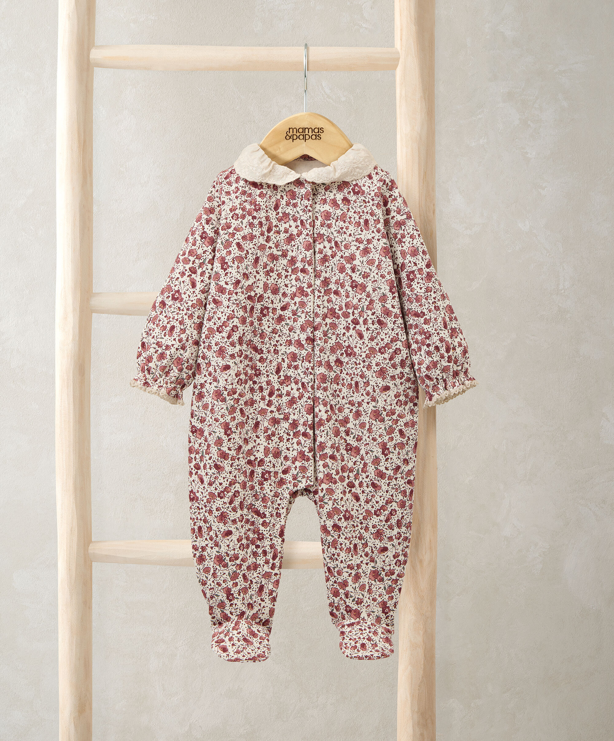 Frill Collar Sleepsuit image number 1
