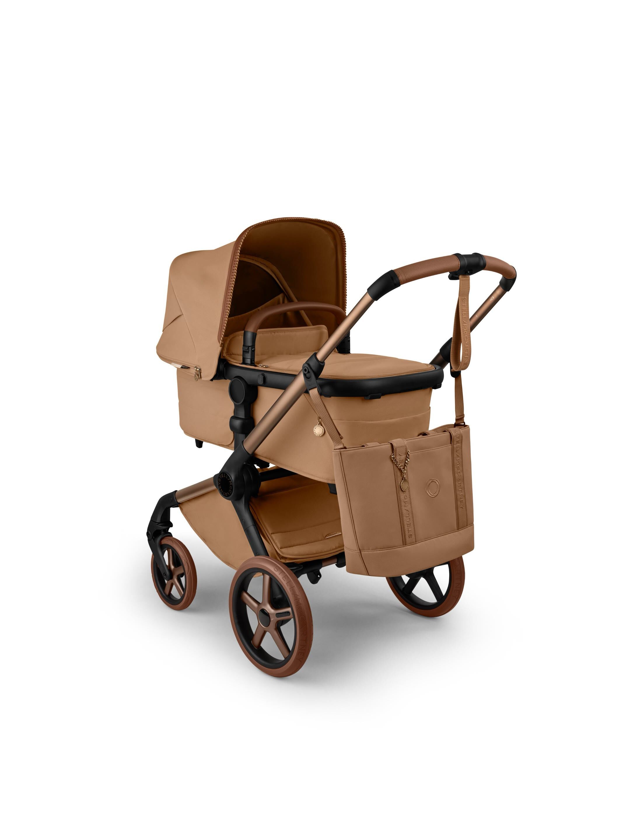 Bugaboo X Stella McCartney tote bag ME Tobacco Brown image number 7