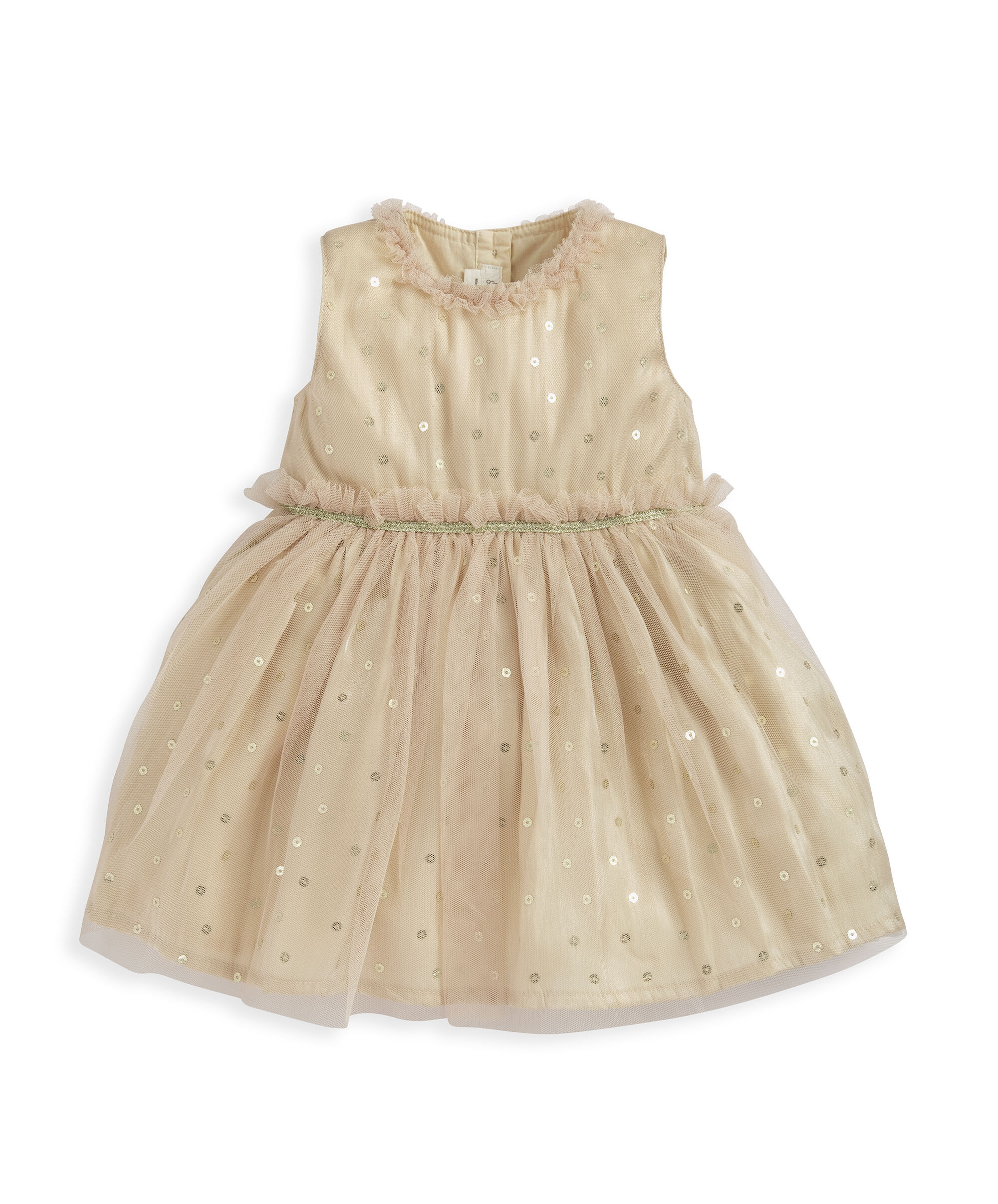 Gold Mesh Dress image number 2