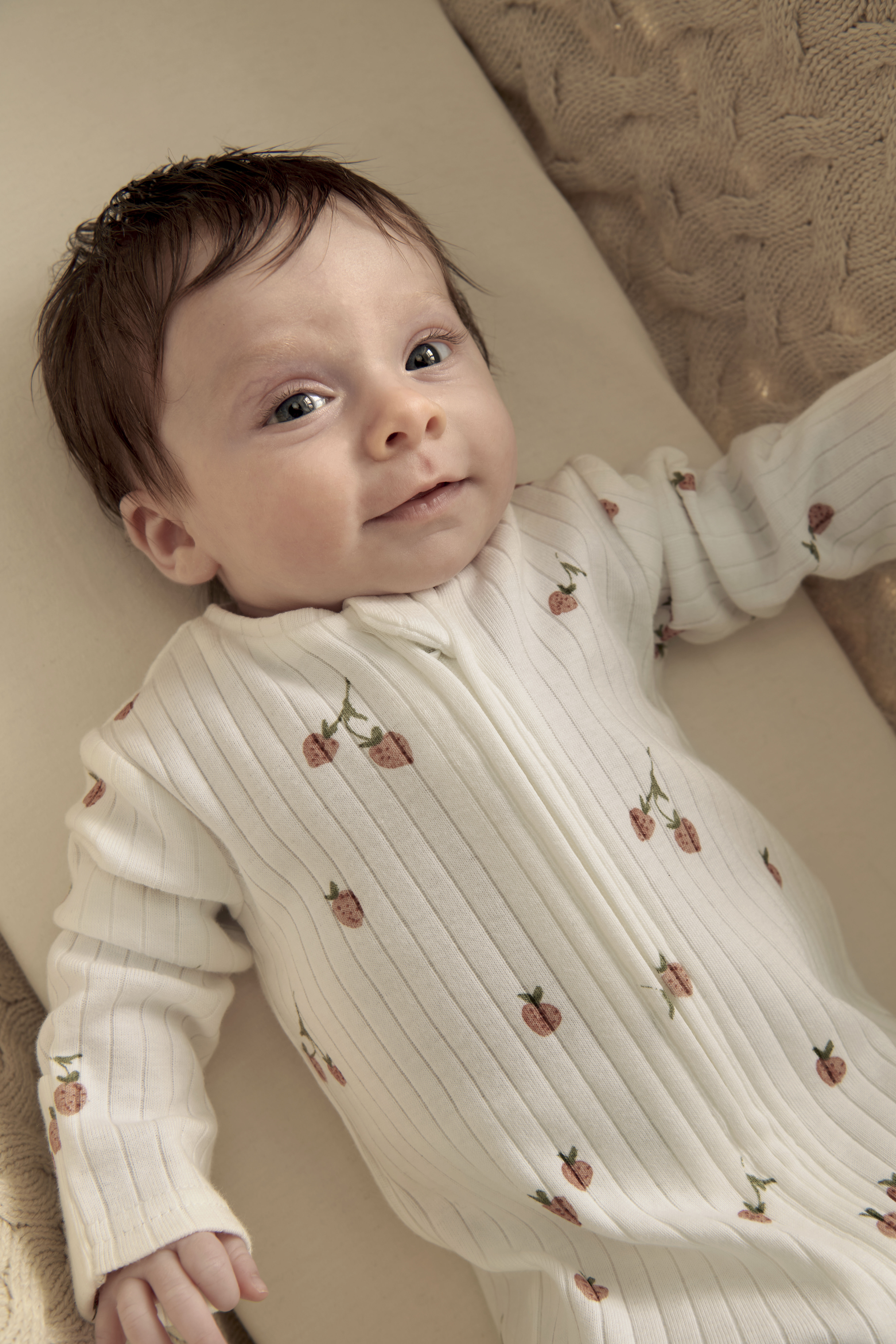 Strawberry Zip Sleepsuit