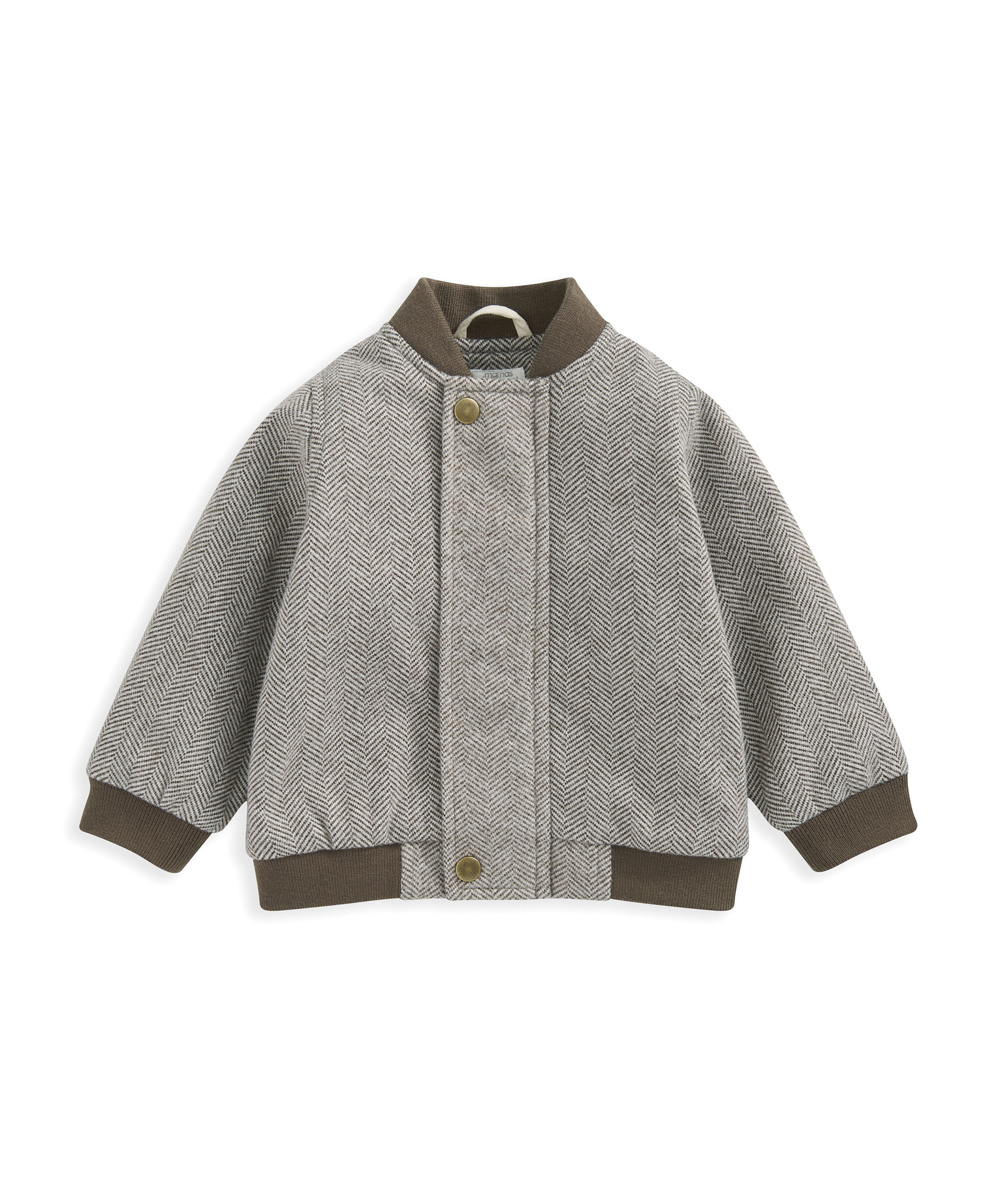 Herringbone Bomber Jacket image number 2