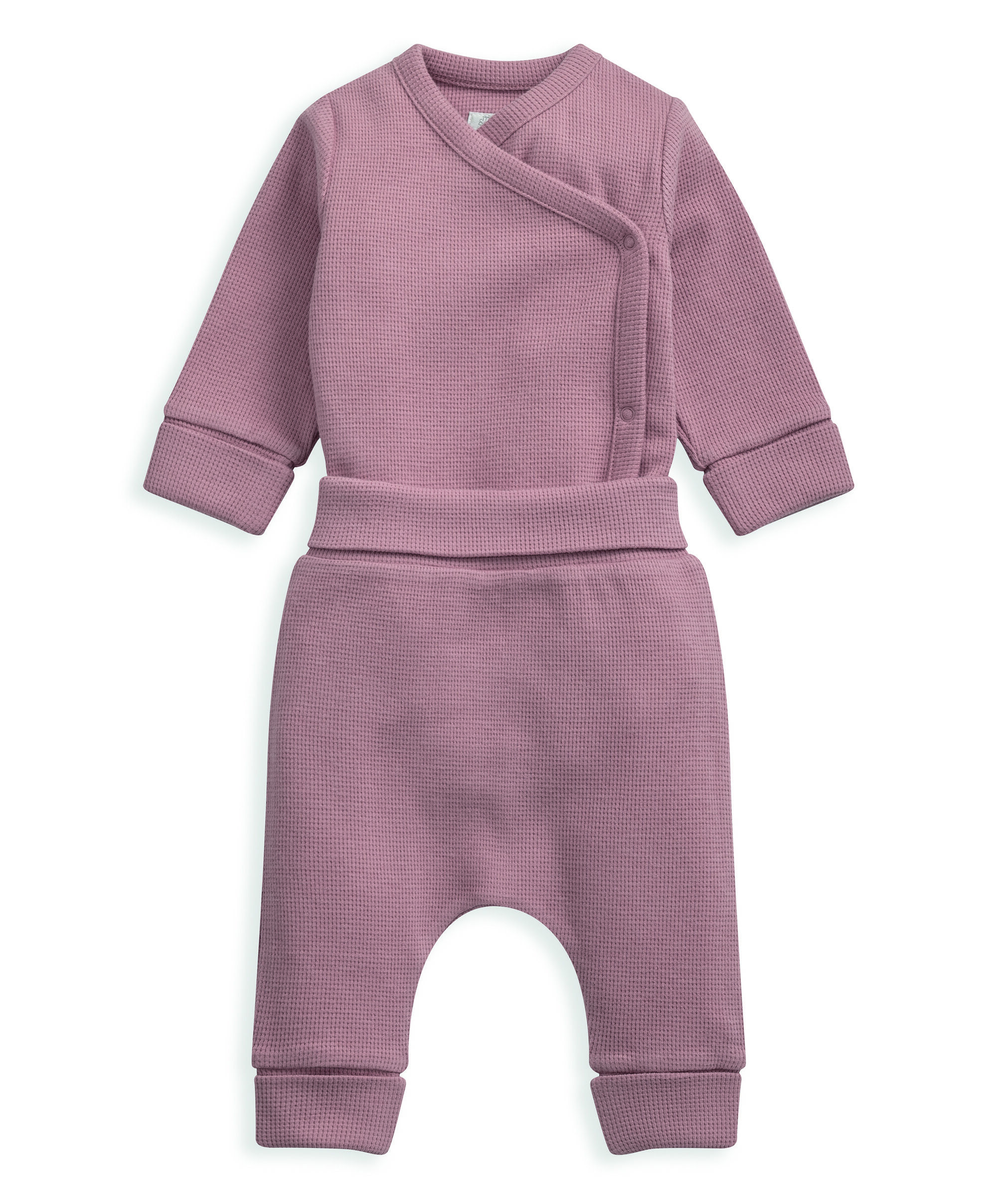 Berry Pink Waffle Set - 2 Piece Set image number 2