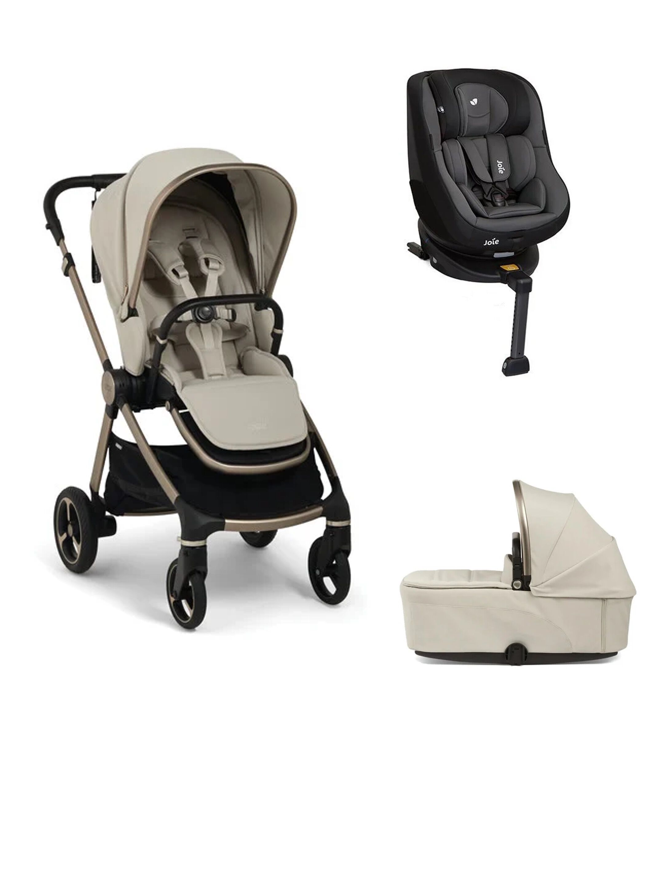 Vardo Shell Pushchair 3 Piece Bundle with Joie Car Seat image number 1