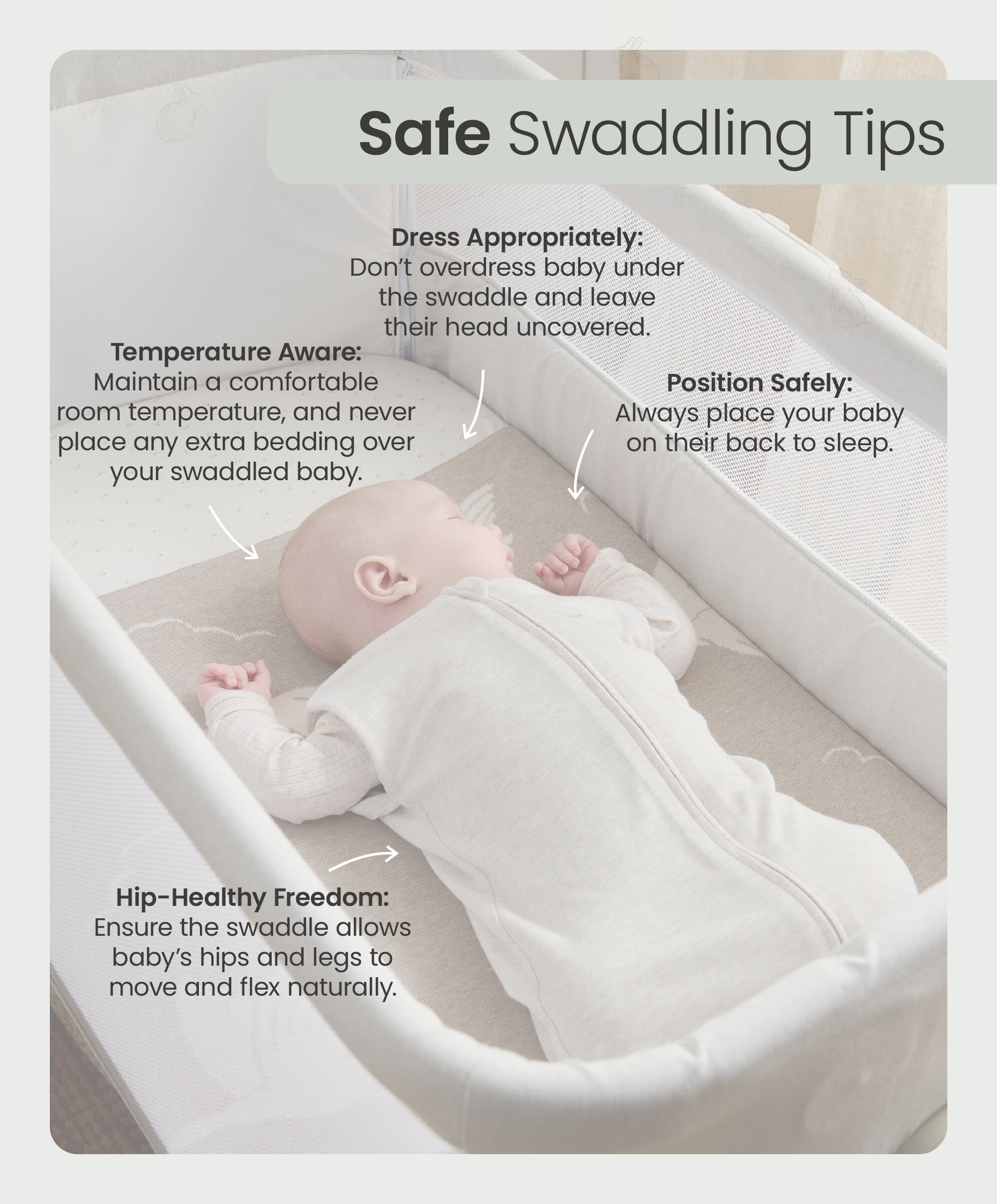 Swaddle - 0-3M - 1.0T Sage image number 7