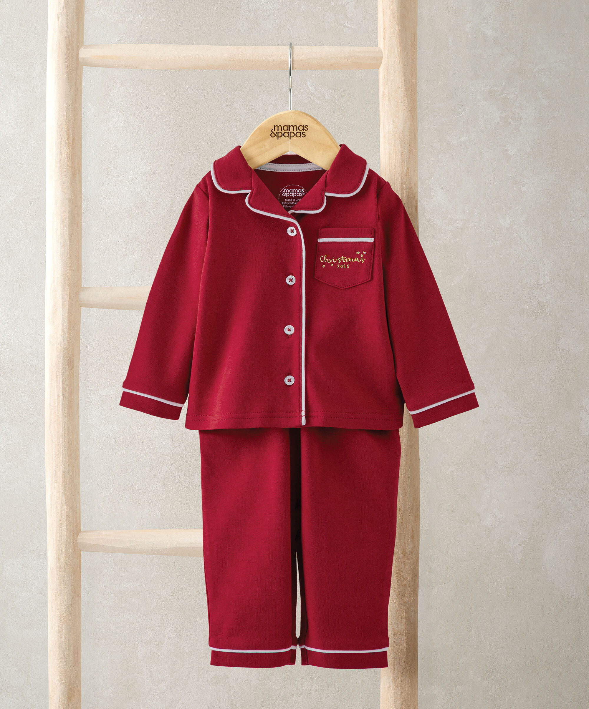 Classic Red Christmas Pyjamas image number 2