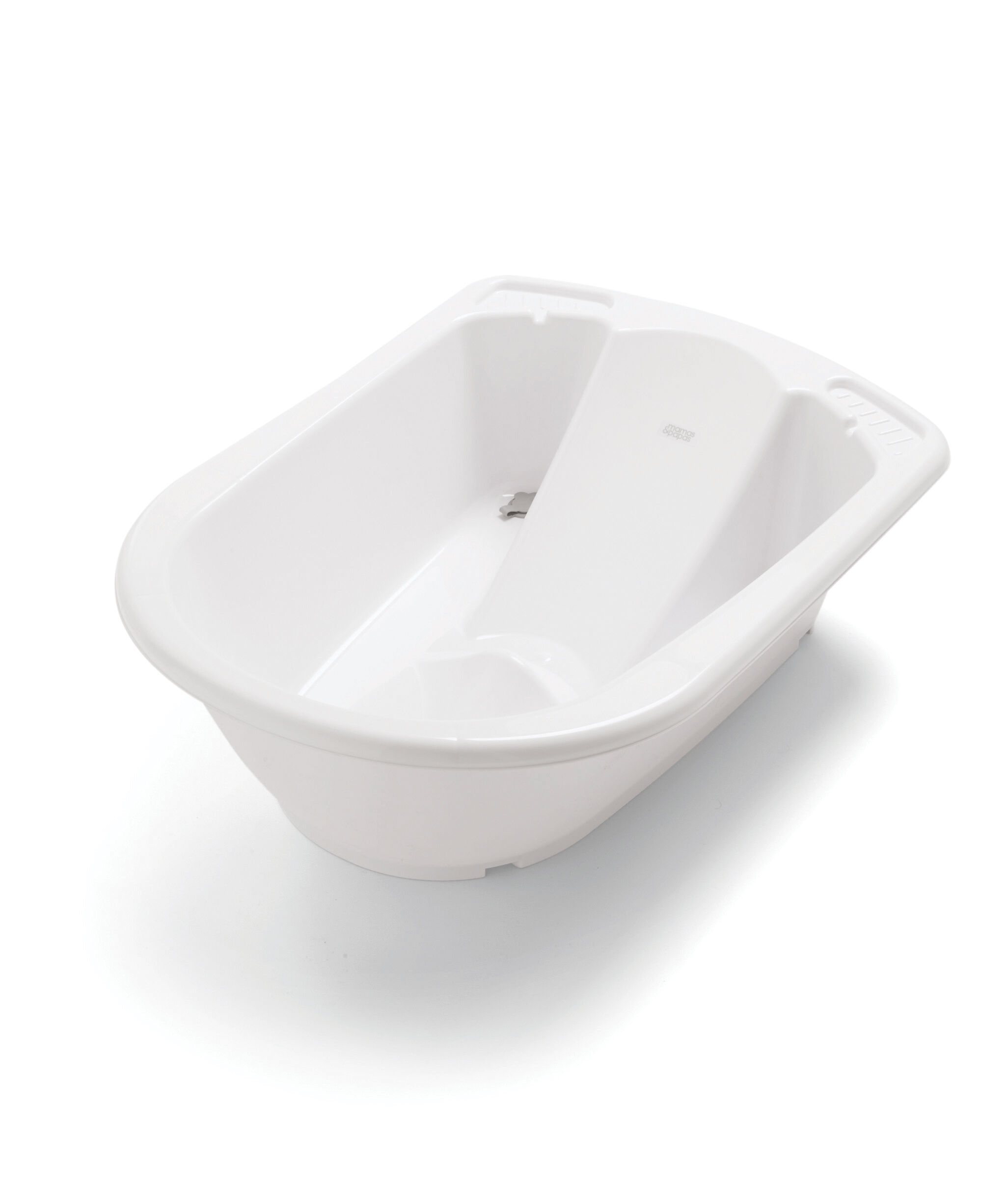 Two Stage Bath &ndash; White/Grey image number 1