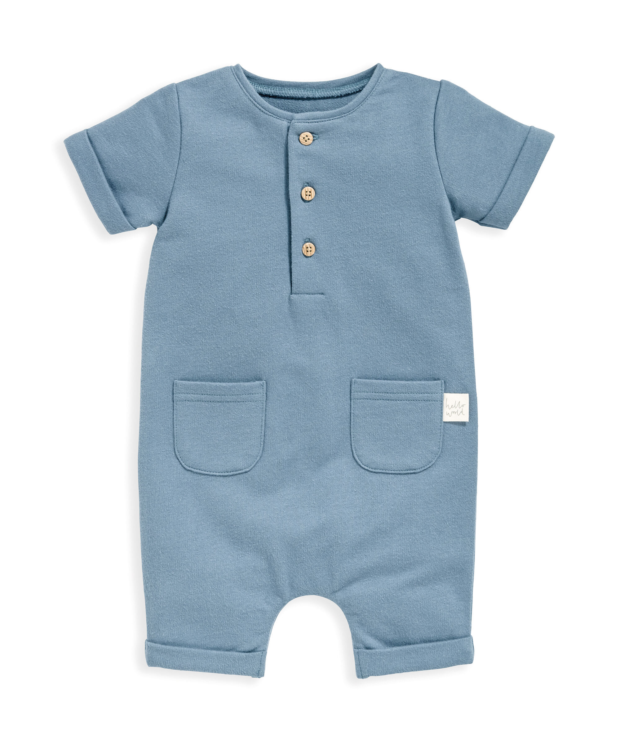 Jersey Sweat Shortie Romper image number 2