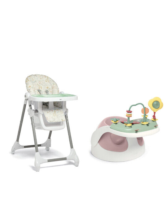 Baby Snug Blossom with Jungle Club Highchair image number 1