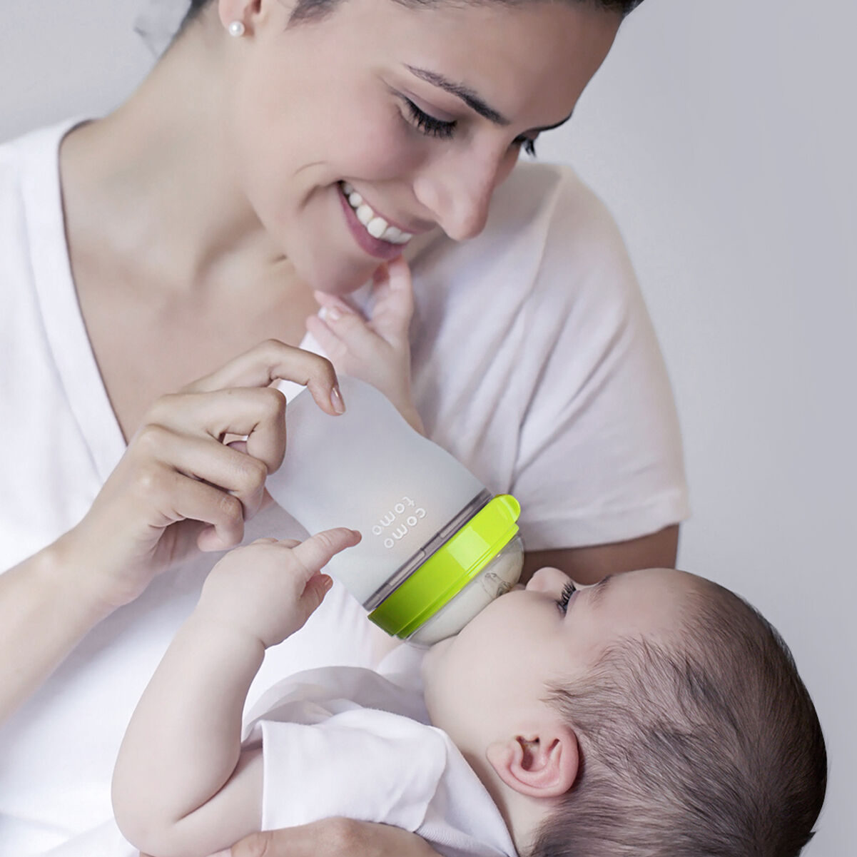 Comotomo Natural Teat Silicone Nipples (Variable Flow) Transparent 2 Pcs image number 6