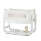 SnuzPod2 Bedside Crib 3 in 1 Eco-White with Mattress image number 1