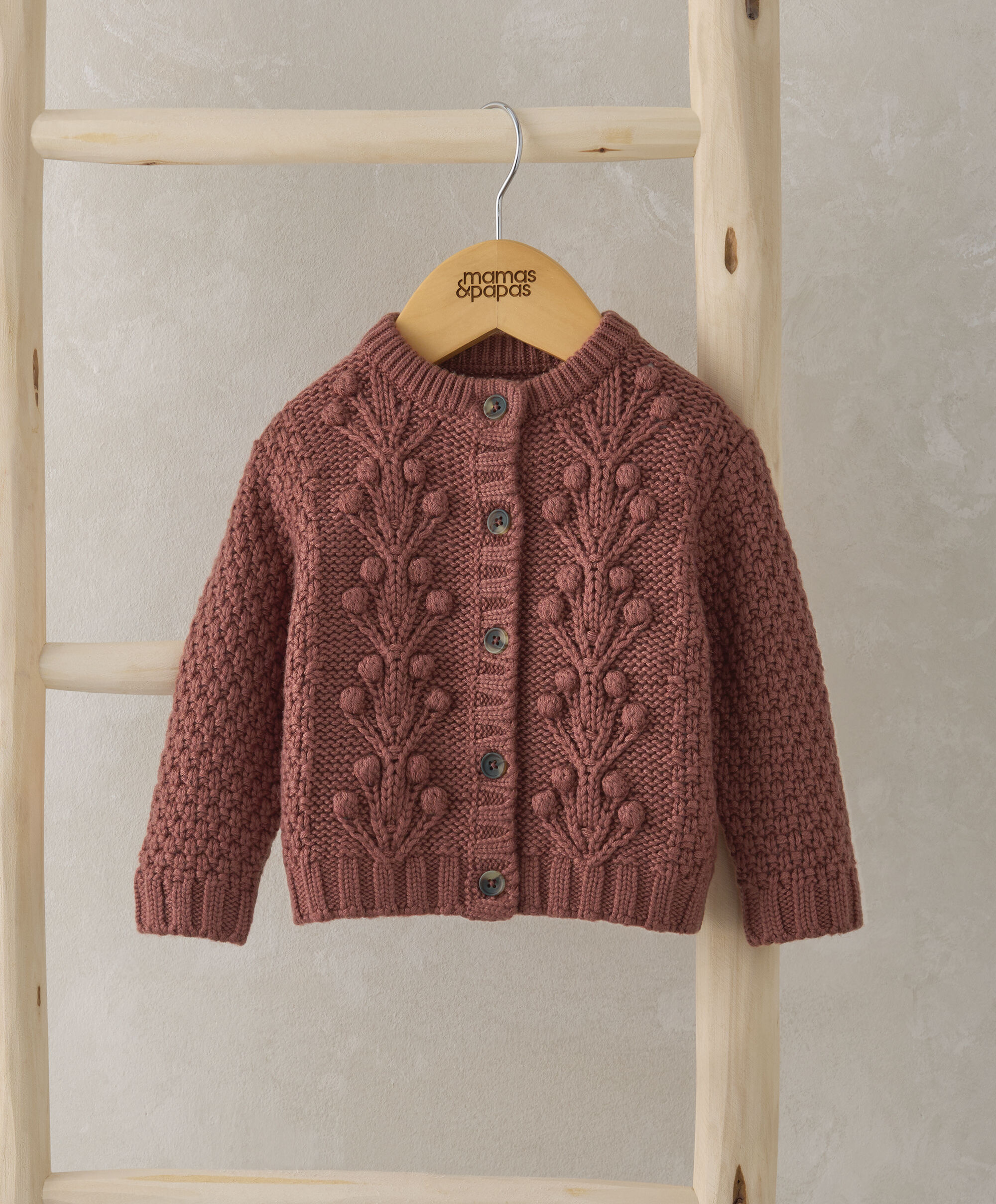 Bobble Knit Cardigan image number 1