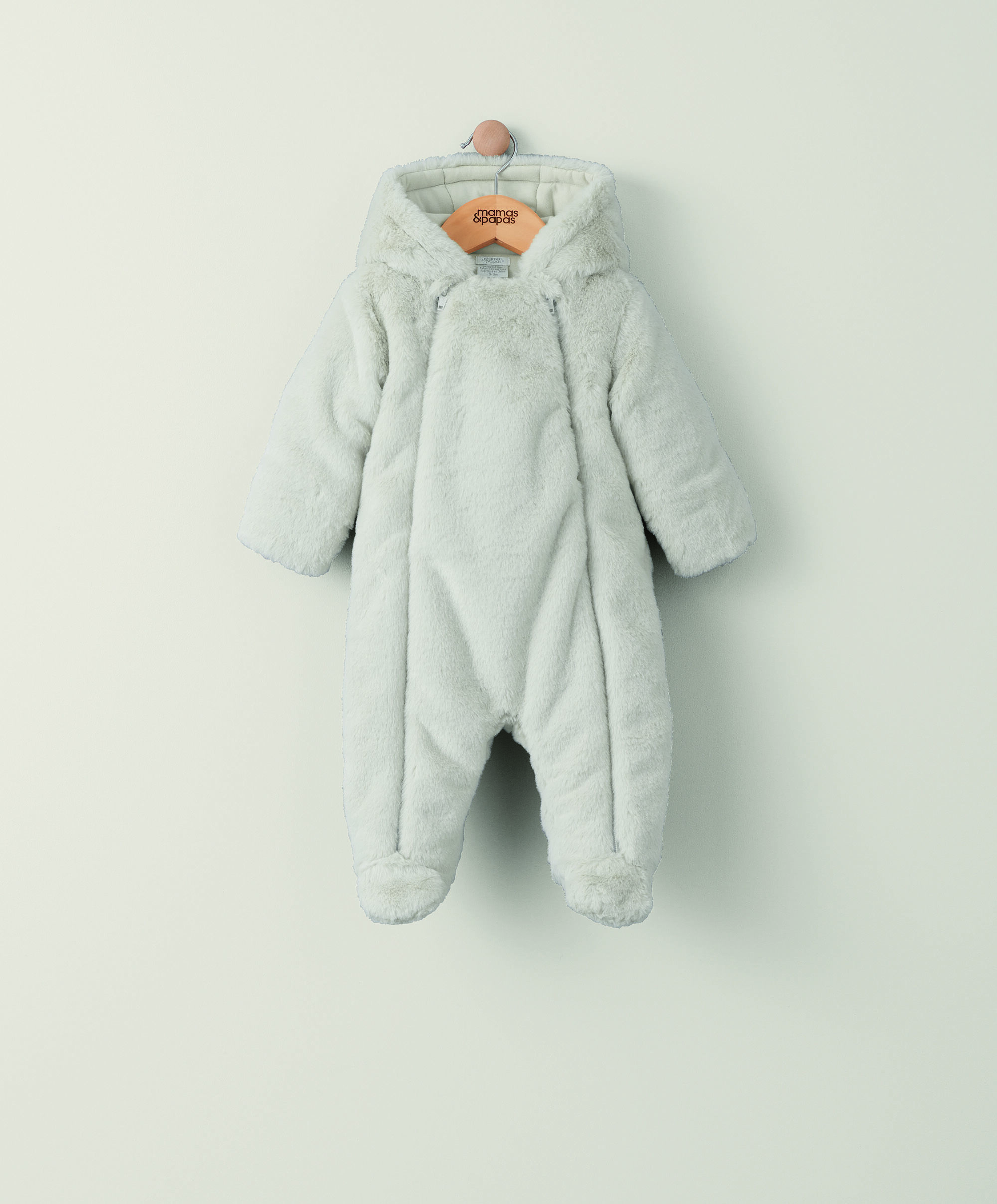 Faux Fur Pramsuit