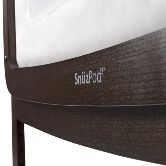 SnuzPod³ Bedside Crib - Espresso image number 8