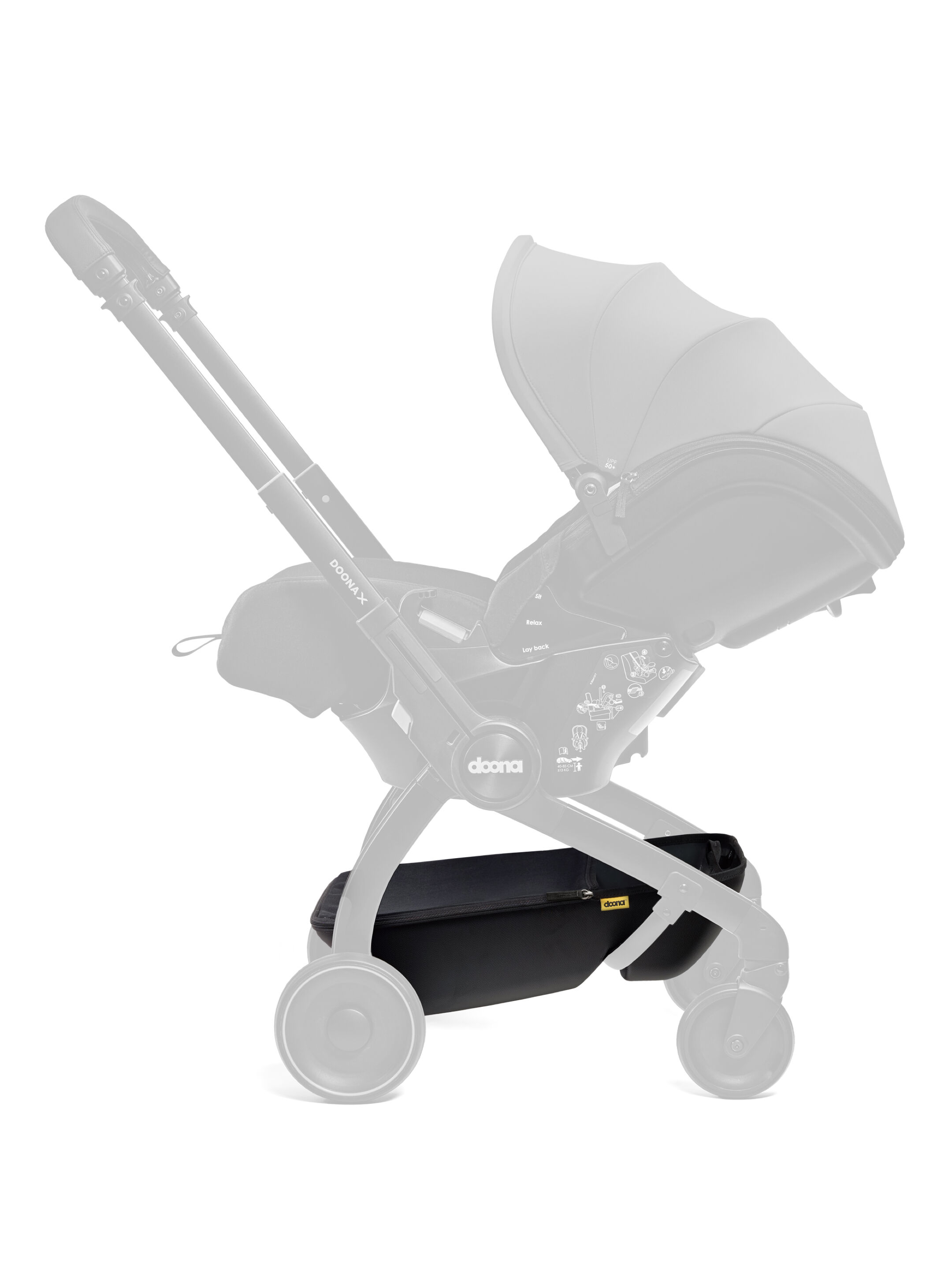 Doona X Pack & Go Basket - Black image number 1