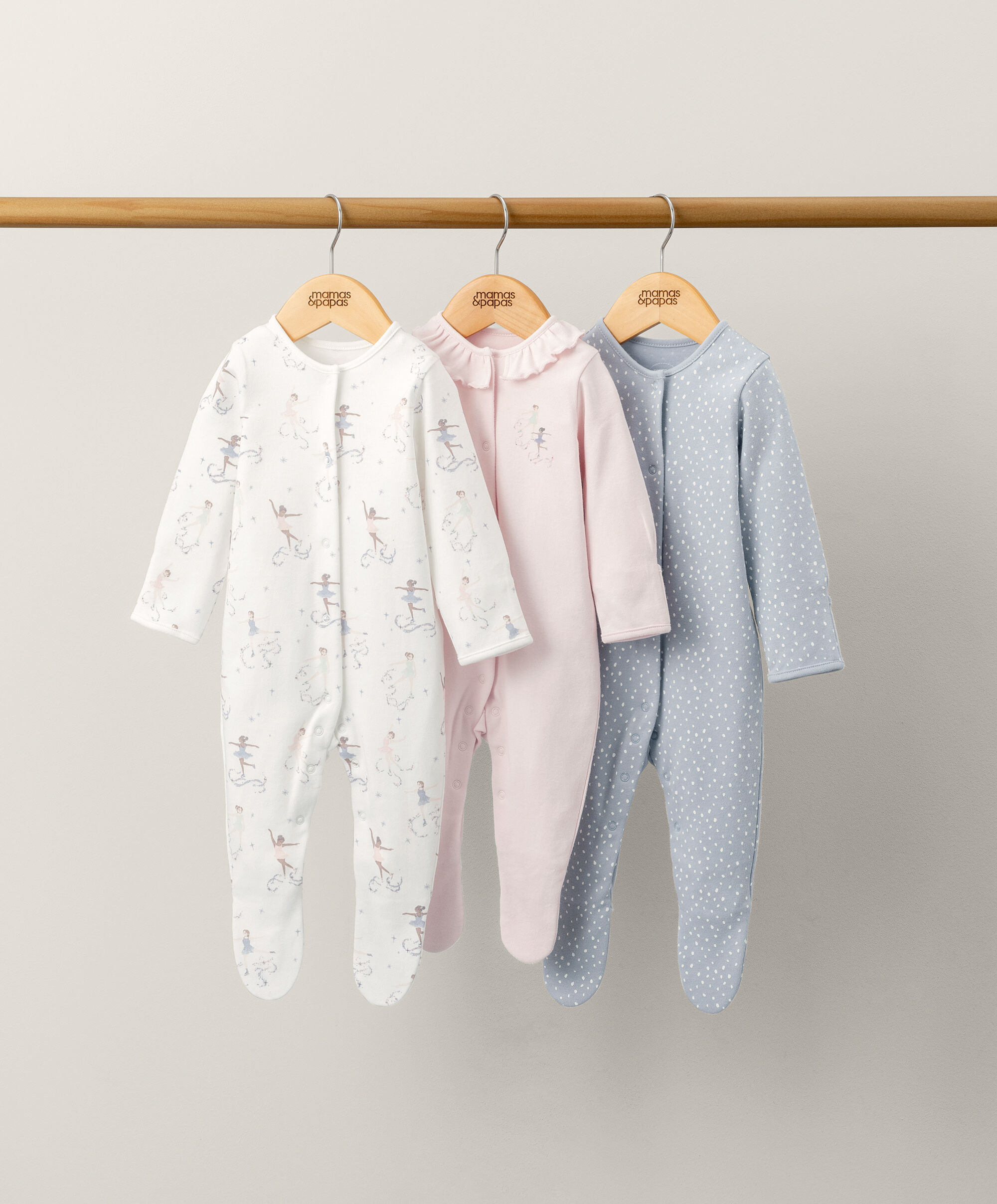 Dancing On Ice Sleepsuits (Set of 3) image number 1