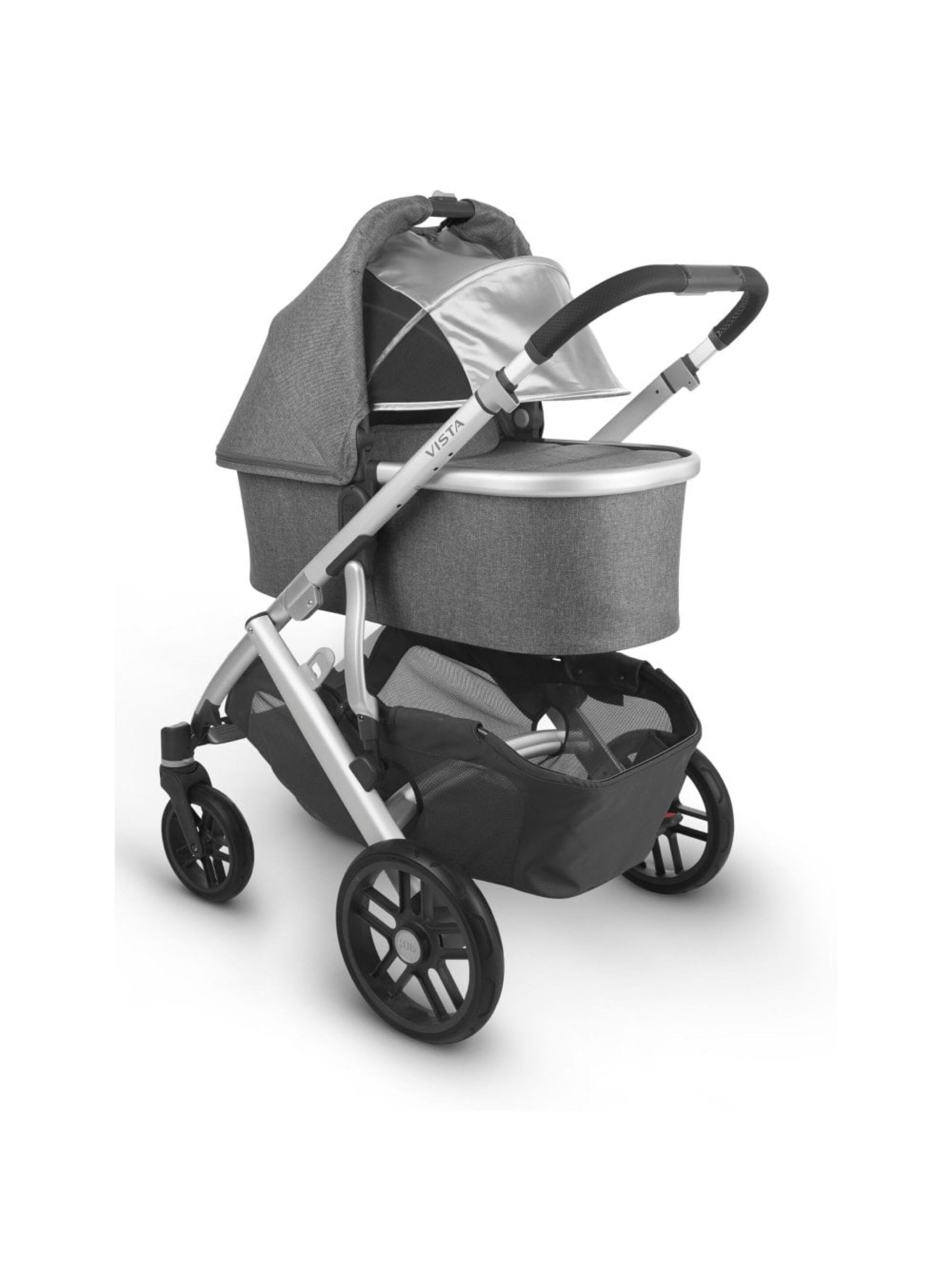 Uppababy - Vista/Cruz Carry Cot - Jordan (Charcoal melange) image number 2