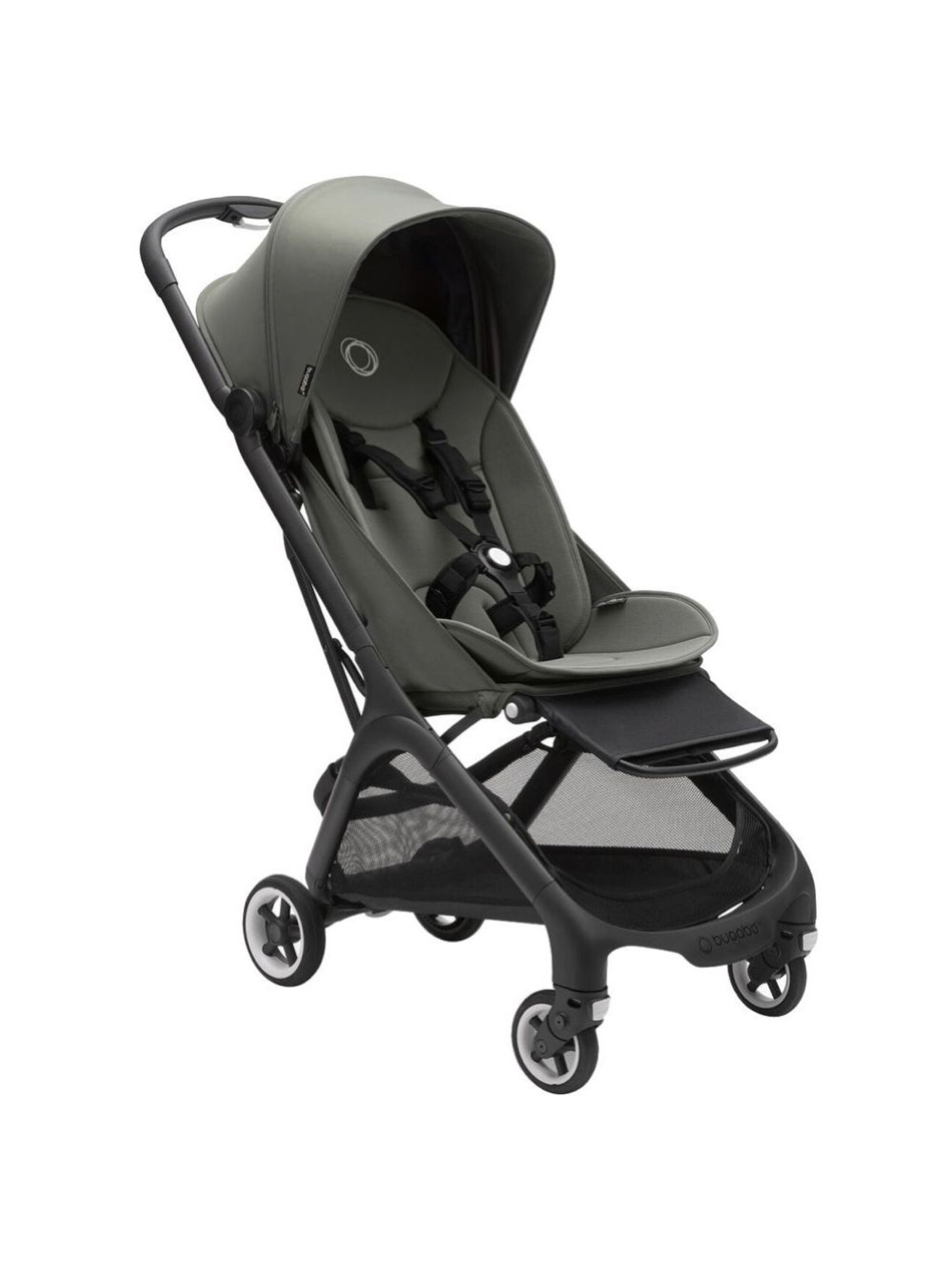 Bugaboo - Butterfly Complete Stroller - Black/Forest Green image number 1