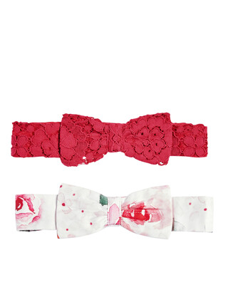 2 Pack of Bow Headbands
