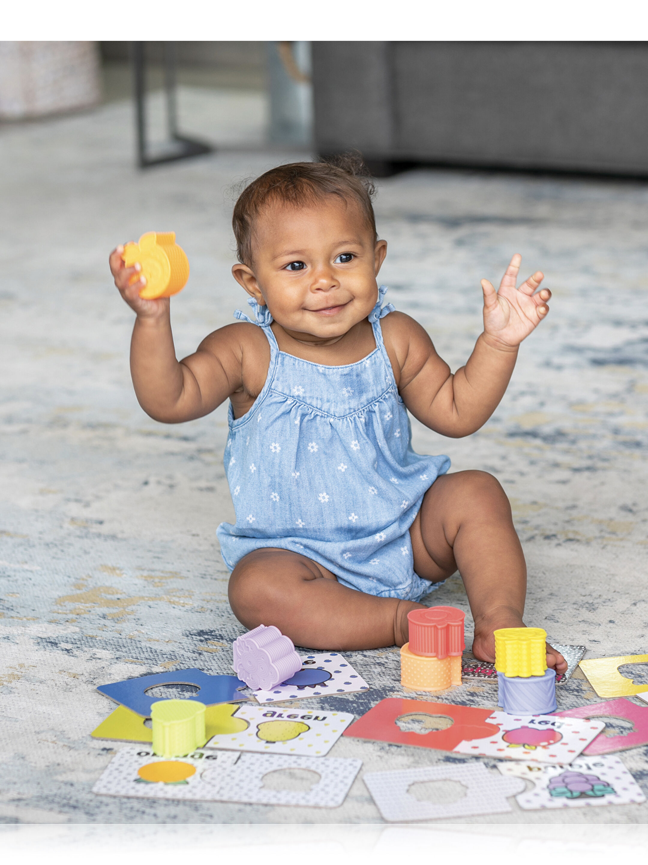 Infantino My 1st Sensory & Shapes Puzzle Set image number 3