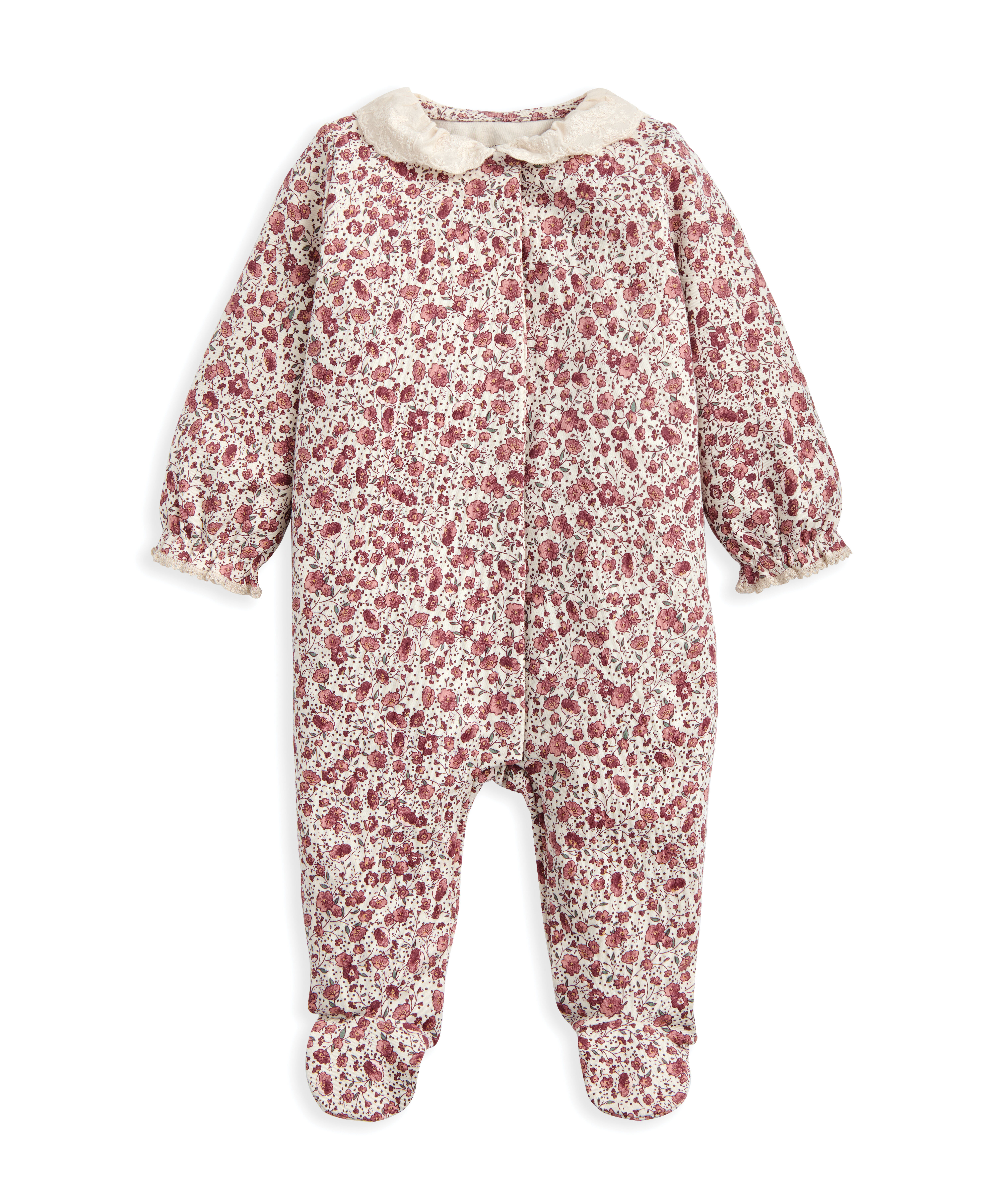Frill Collar Sleepsuit image number 2