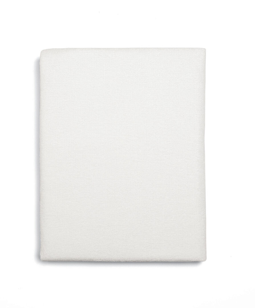 Cotbed Waterproof Terry Towelling Mattress Protector image number 1