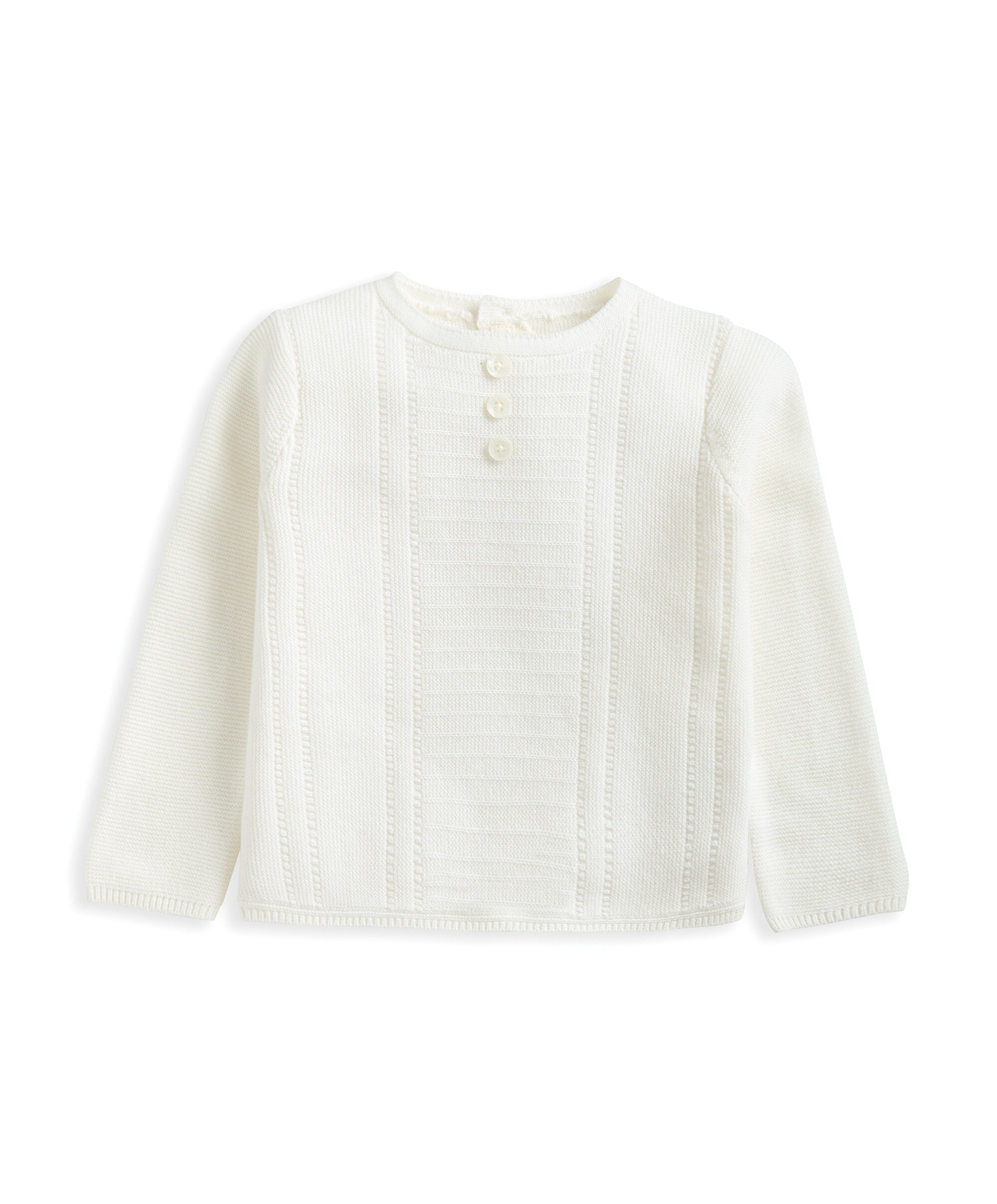 Knitted Cardigan & Leggings - White image number 3