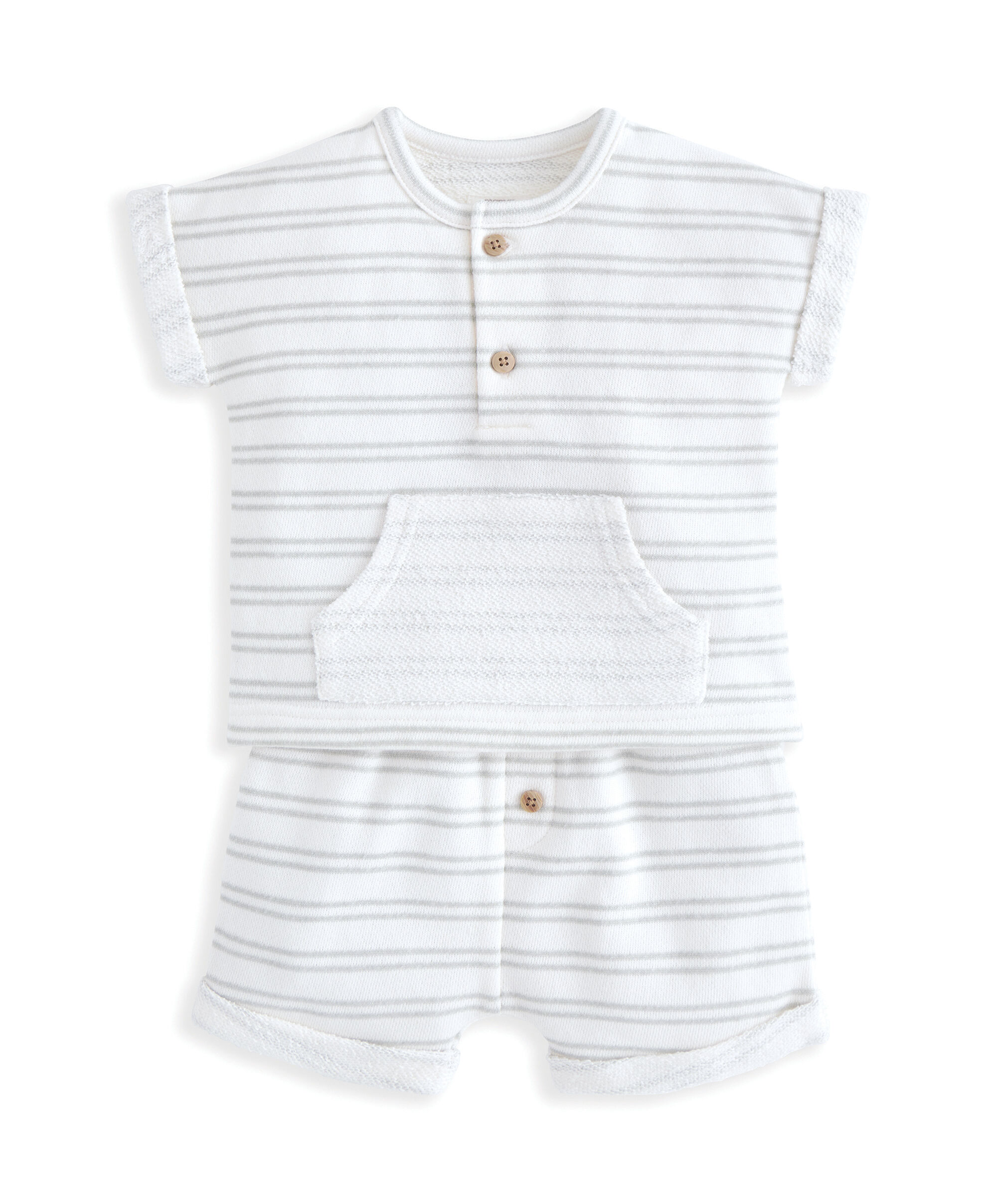 Ballon Jacquard romper image number 2