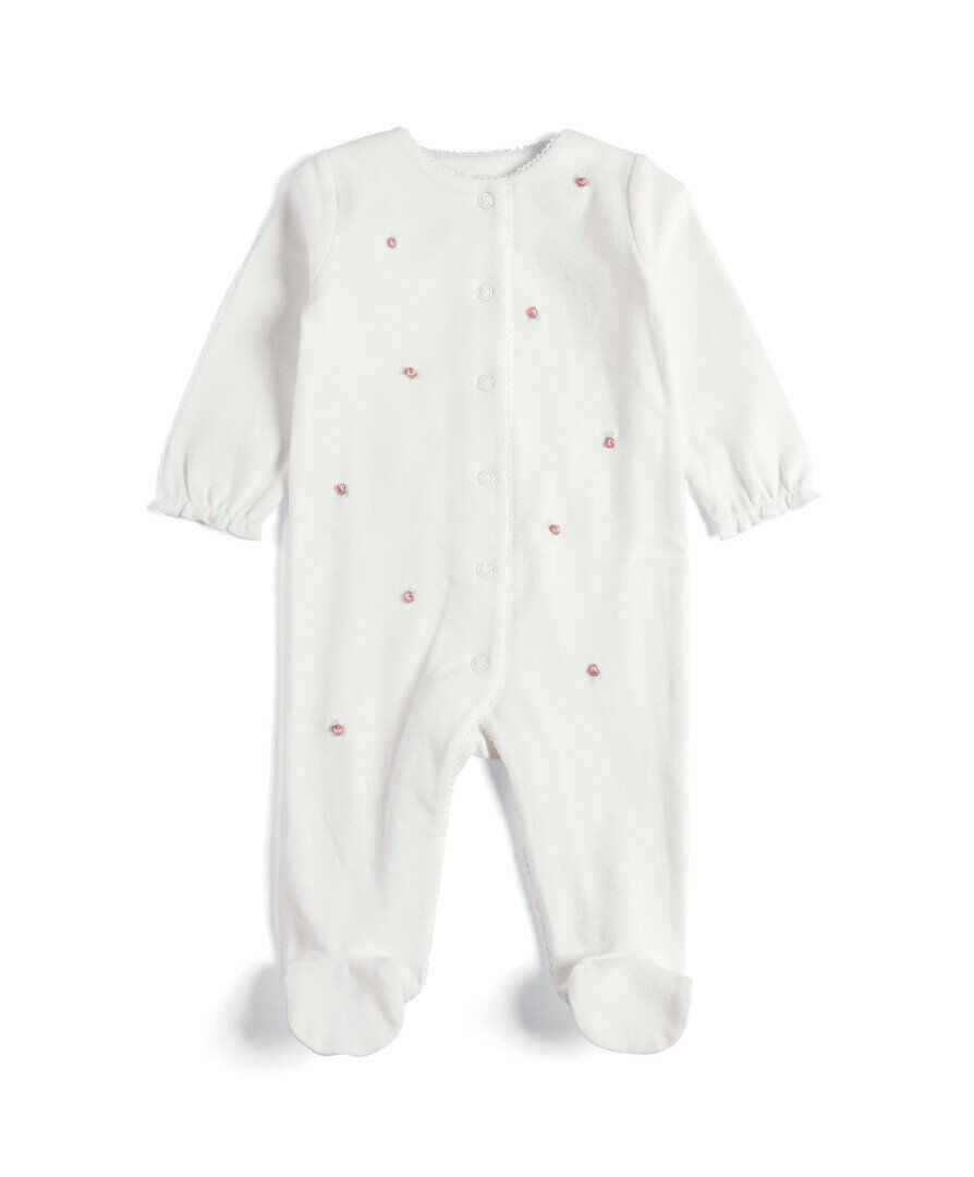 Embroidered Flower All In One image number 1