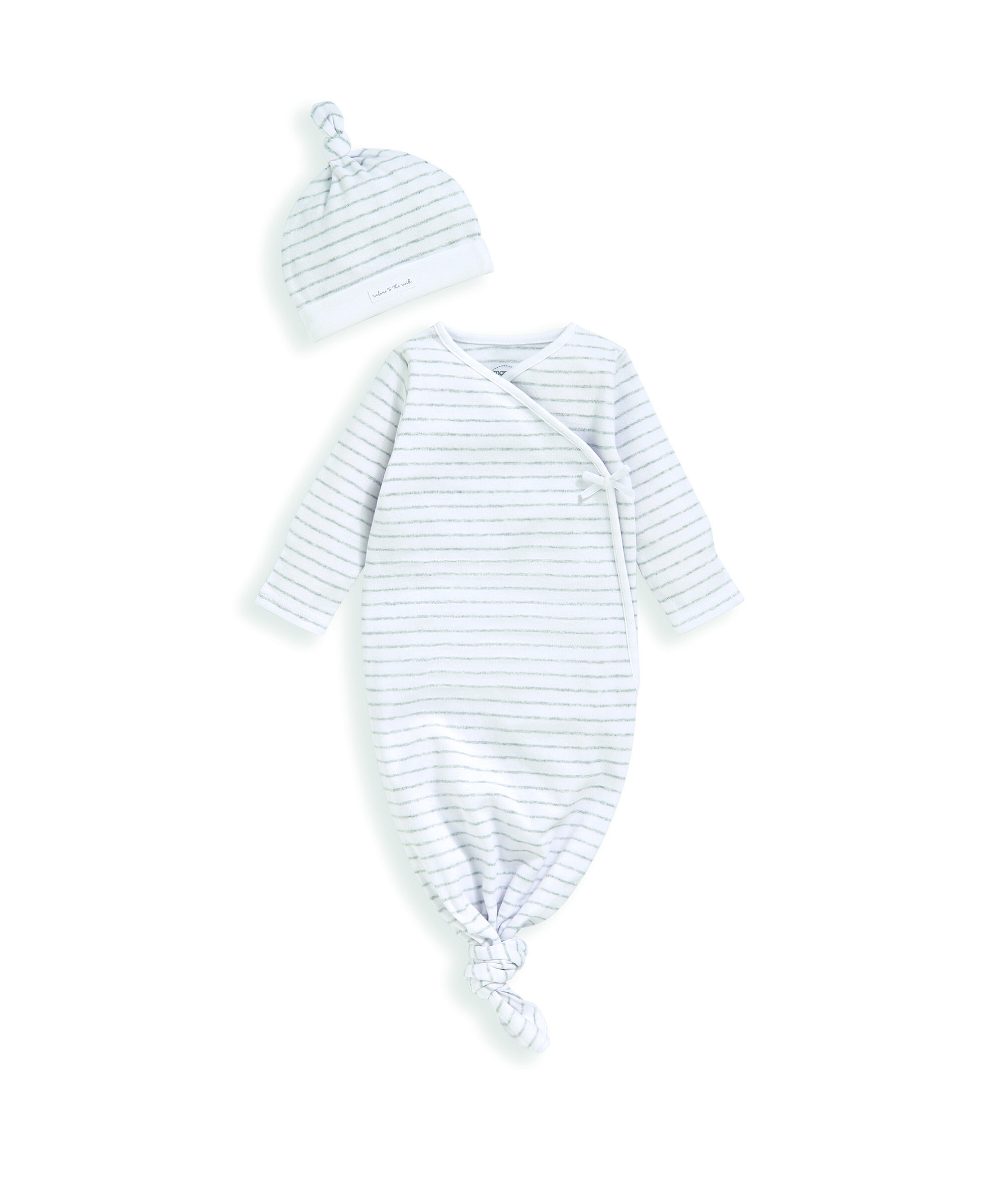 2 Piece Stripe Knot All In One Set image number 2