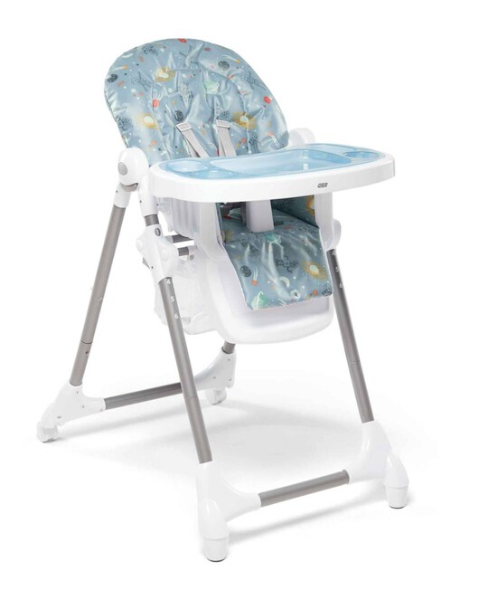 Snax Adjustable Highchair with Removable Tray Insert - Space Robots image number 1