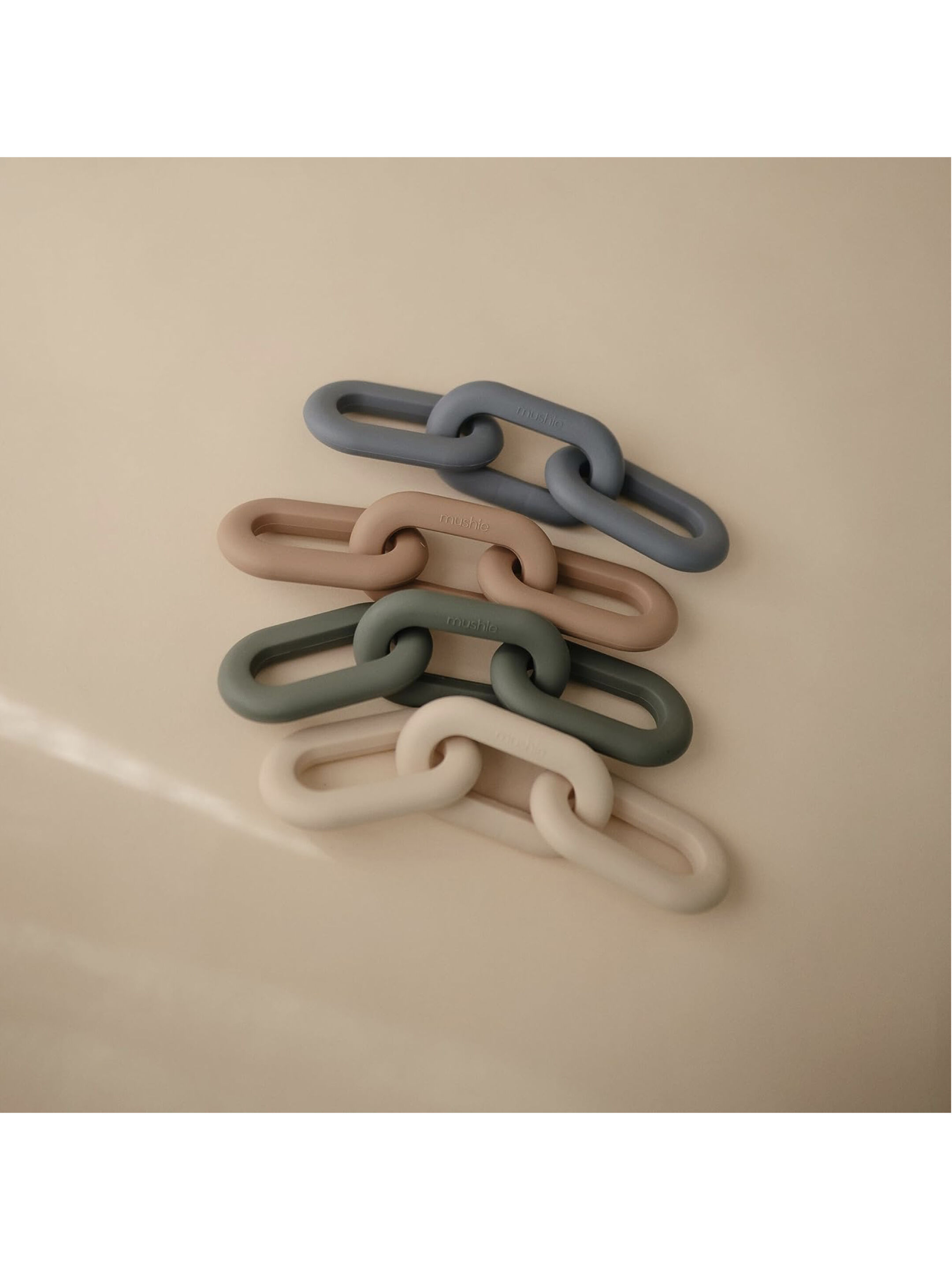 Mushie Links Teether (Shifting sand) image number 3