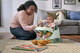 Bug 3-in-1 Floor & Booster Seat with Activity Tray - Eucalyptus image number 13