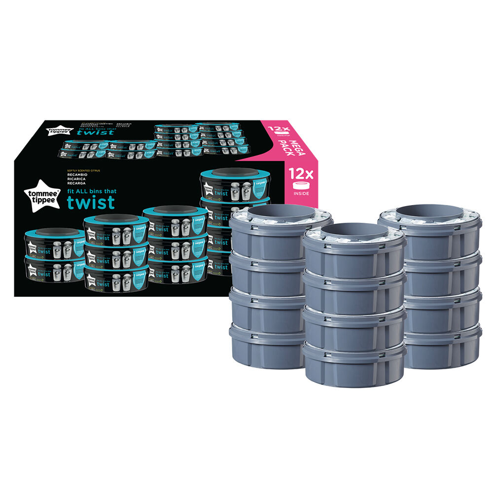 Tommee Tippee Sangenic Universal Cassette 12Pc image number 1